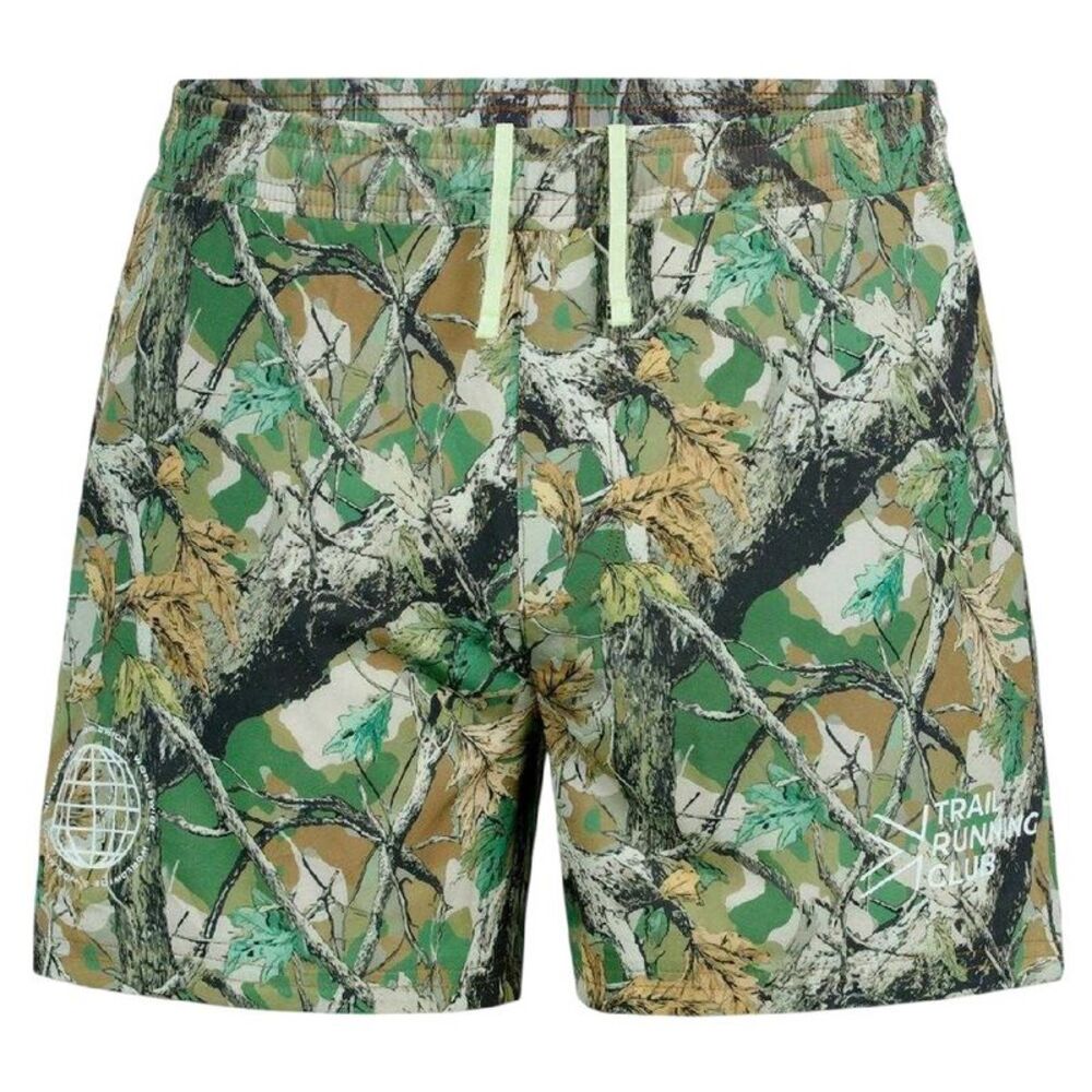 Karrimor Mens Trail Camo Running Shorts / Forest